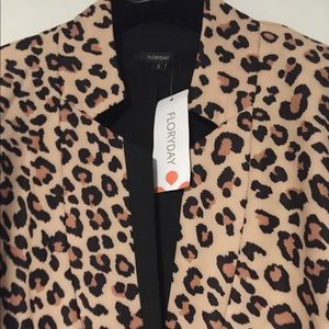 floryday leopard jacket